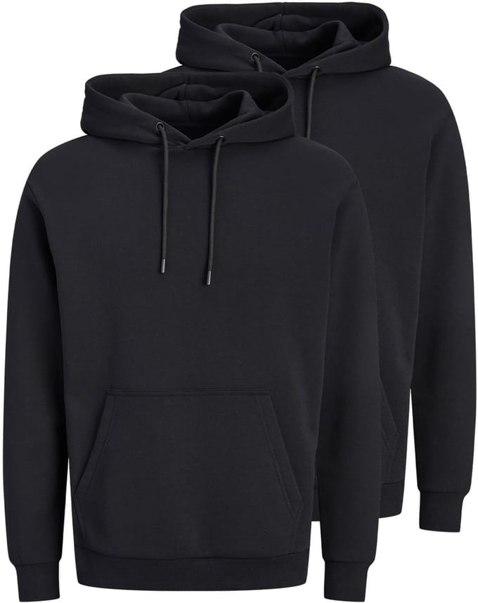 Jack & Jones Heren hoddie 2 pack Bradley