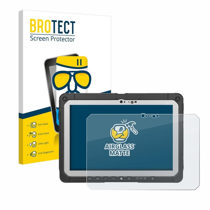 BROTECT - Screenprotector voor Panasonic Toughbook CF-20 MK2 - Folie Beschermfolie Beschermglas matte