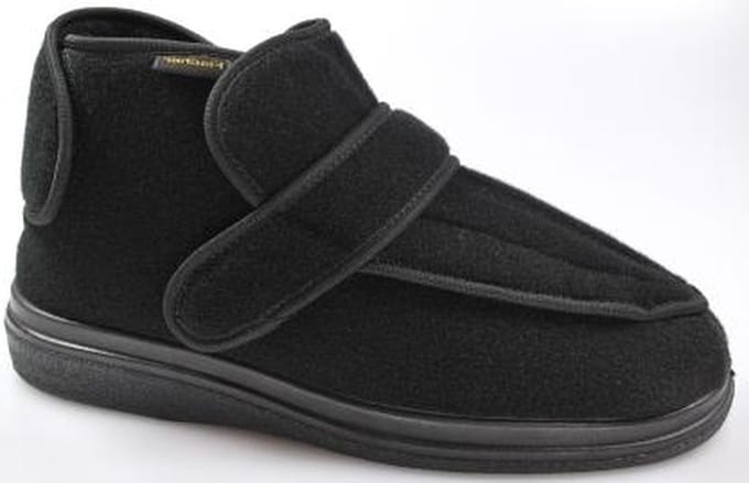 Fischer Verbandpantoffel 13998 - Zwart 222 - 36