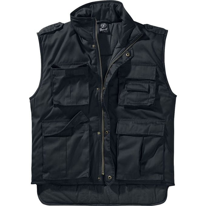 Brandit Bodywarmer - Ranger Weste - S tot 4XL - voor Mannen - zwart