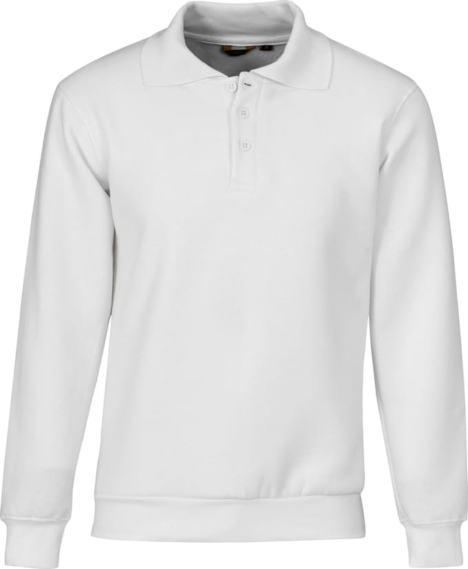 STØRVIK Sweater Ronde Hals Heren Wit - Maat M (50) - Napoli