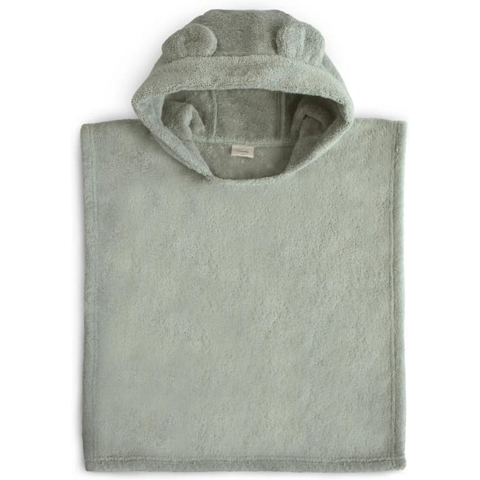Mushie Poncho Handdoek Beer Moss 1-3 jaar
