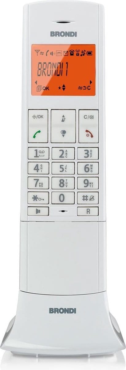 Brondi Lemure DECT-telefoon Nummerherkenning Wit