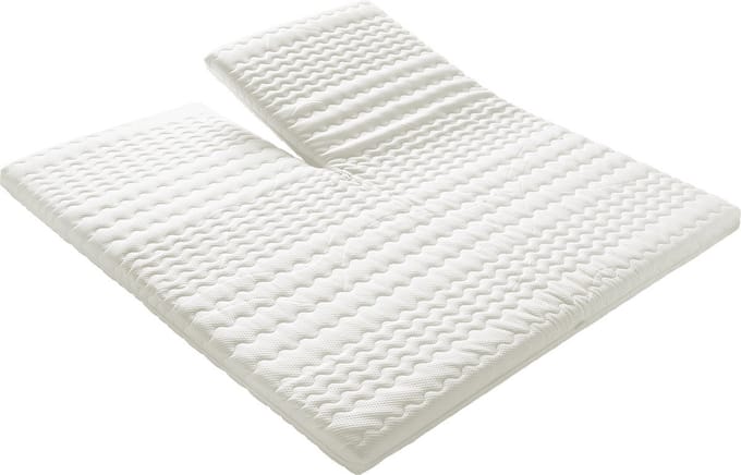 Split Topper - Topdekmatras - Nasa Hybrid Traagschuim 160x200 9 cm dik