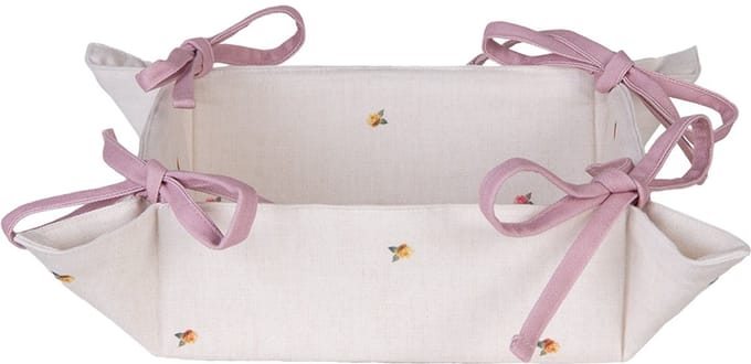 Clayre & Eef Broodmand 35x35x8 cm Beige Katoen