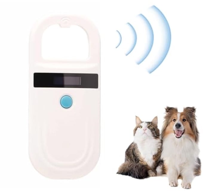 Draagbare Microchip Lezer voor Huisdieren met OLED-display - Handheld RFID Scanner voor Dierenbeheer