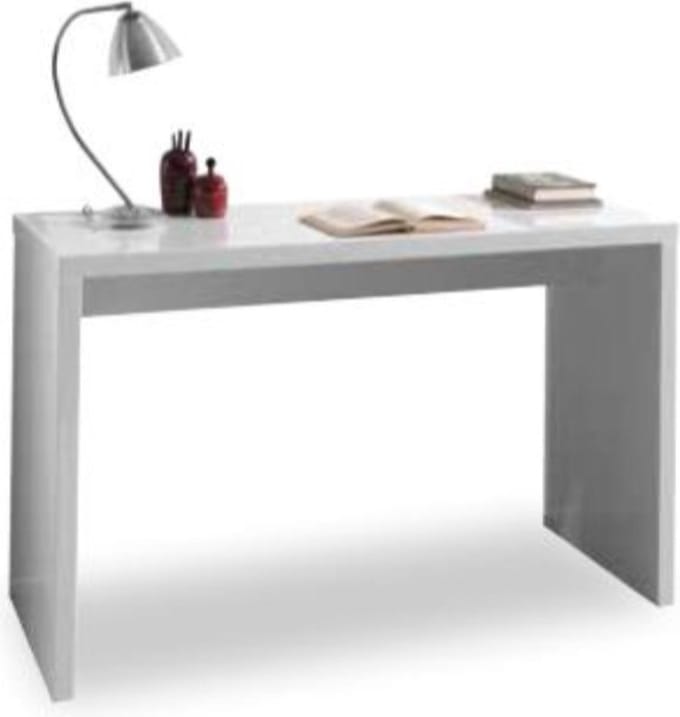 Bureau 'Arnaud' Hoogglans Wit H75 x B100 x D50 cm
