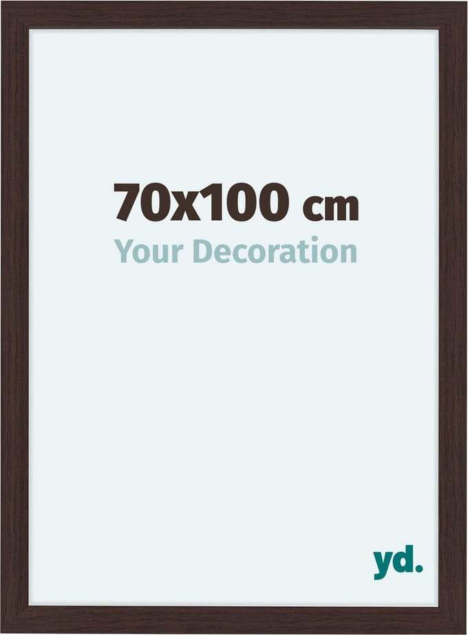 Your Decoration - Fotolijst 70x100 cm - MDF - Eiken Donker - Como
