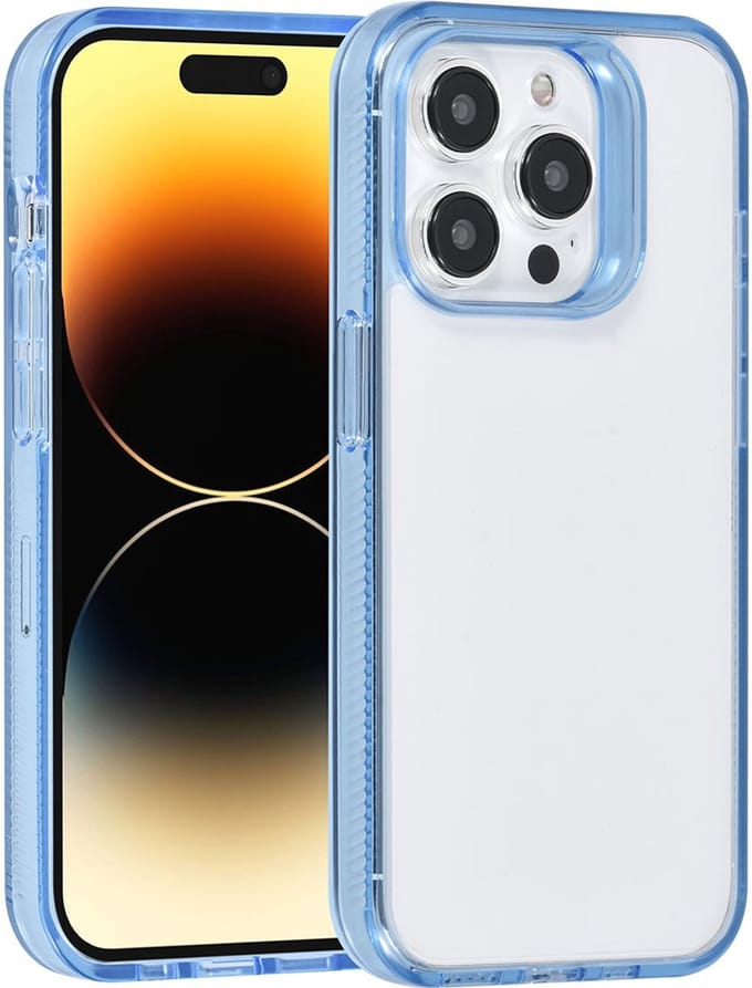 UNIQ Accessory iPhone 14 Pro Backcover hoesje - Blauw