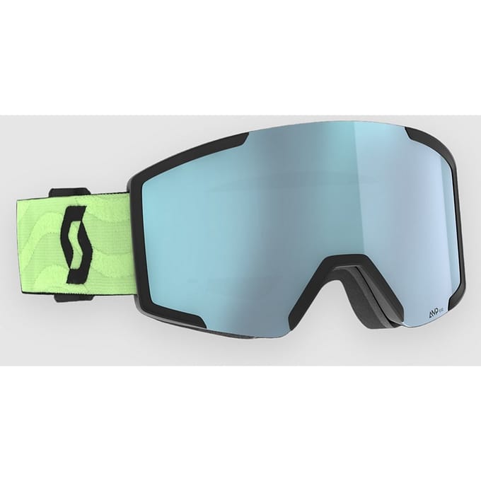 Scott Shield Glow Green Goggle groen