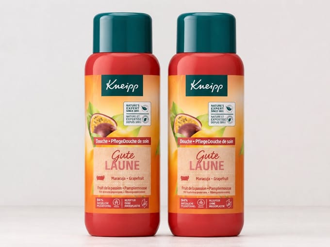 2x Badschuim Passievrucht & Grapefruit - 400 ml - Kneipp