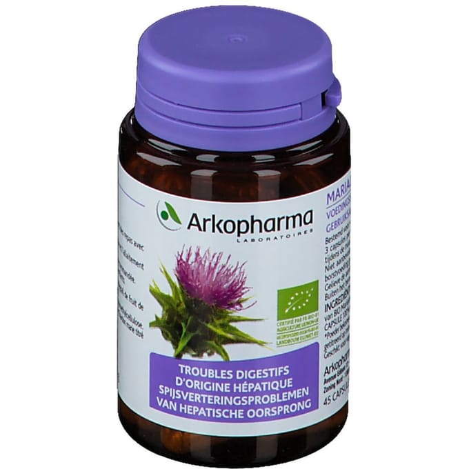 Arkocaps Mariadistel - 45 Capsules - Voedingssupplement