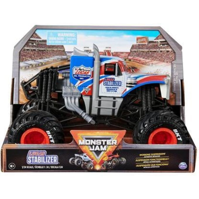 Spinmaster Monster Tm 1:24 Lucas Stabilizer Voertuigen