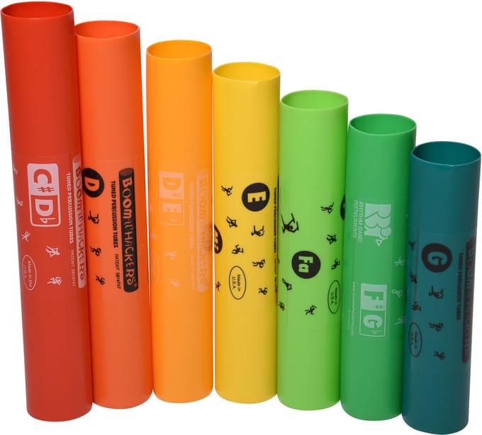 Boomwhackers BW-Treble Chromatische aanvulling hoge tonen