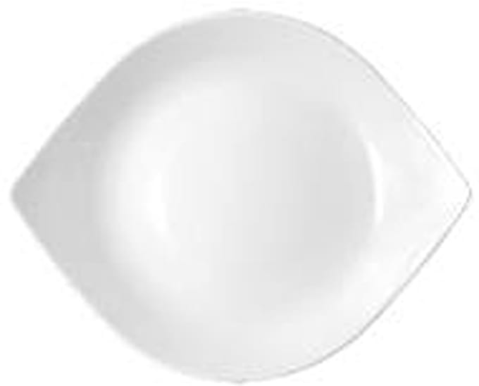 Chodziez Kropla ovale schaal 33 cm tweehoekig