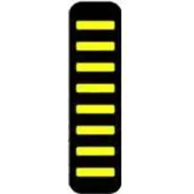ProGuard Cable Tie - Front - Sticker - Max Protection - Yellow