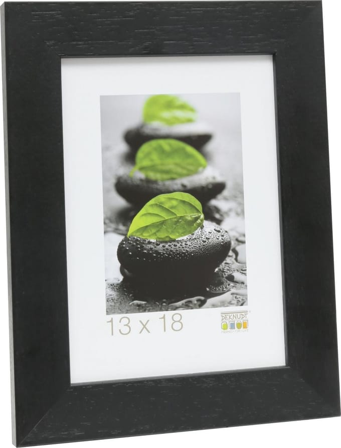fotokader zwart hout