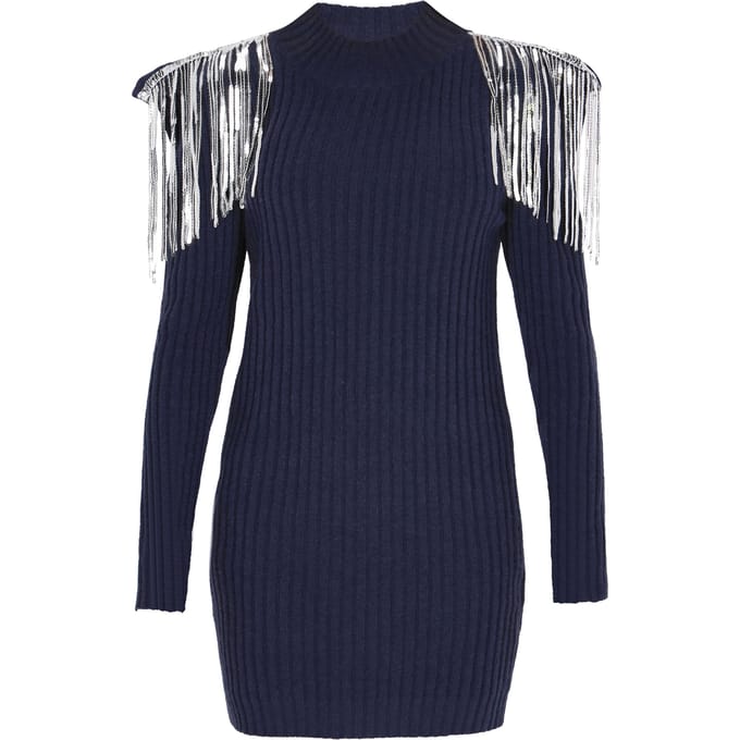 Faina Jurk Dames marine