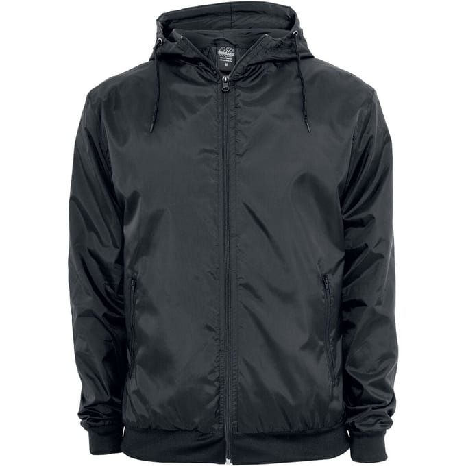 Urban Classics Windbreaker - S tot 5XL - voor Mannen - zwart