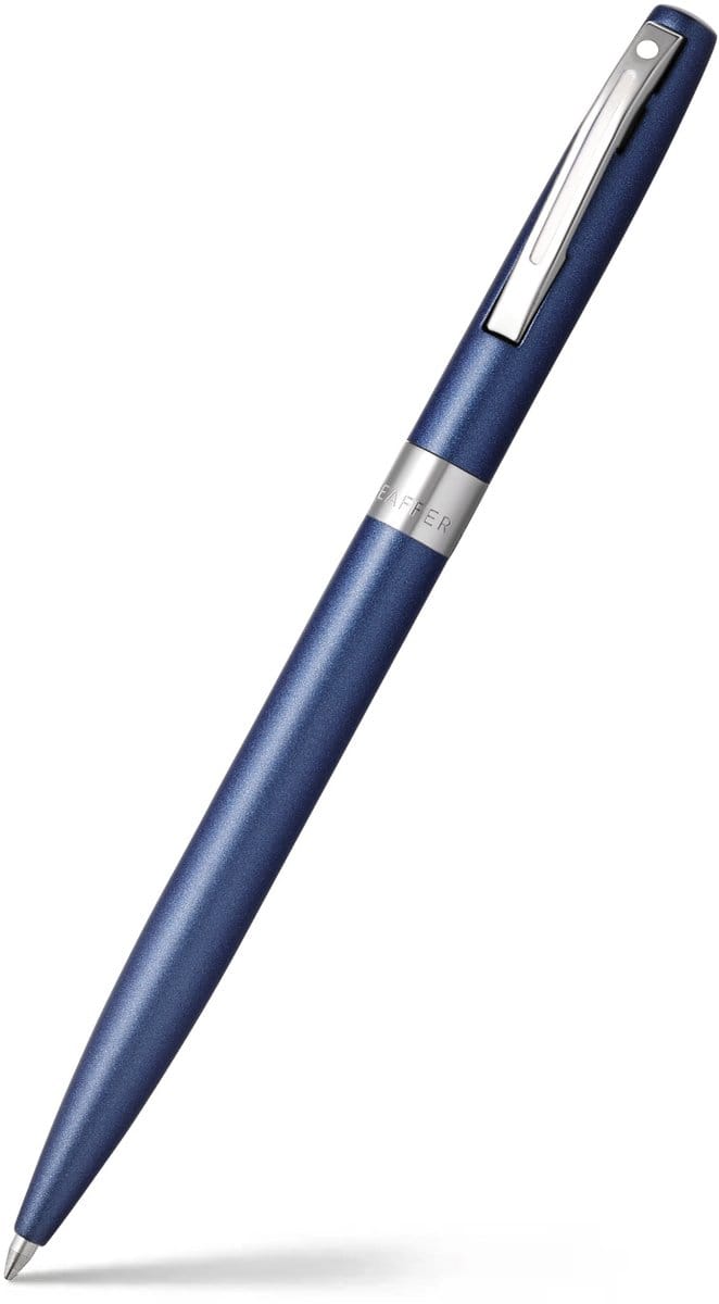 Sheaffer Balpen Reminder - Matte blue - Chrome trims - SF-E2902151