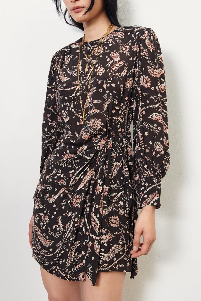 BA&SH Robe Costel Carbone Taglia: S | Abiti Mini Outlet | Donna