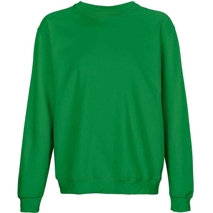SOLS Columbia Crew Neck Sweatshirt voor volwassenen (Kelly Groen)