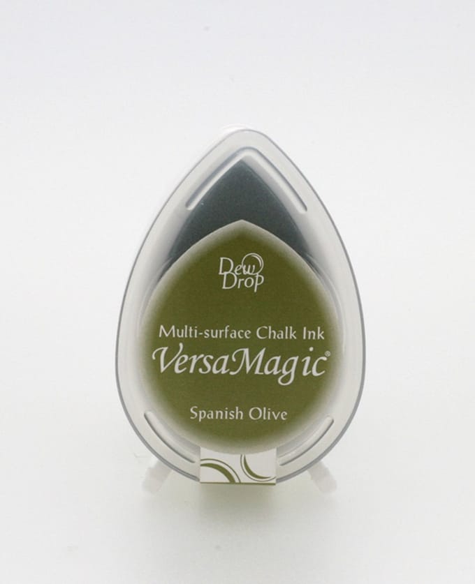 Tsukineko VersaMagic dew drop pad - Spanish olive