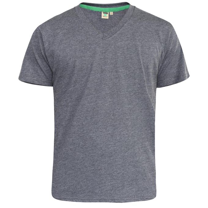 Duke Heren D555 Signature Kingsize T-shirt 7XL houtskool