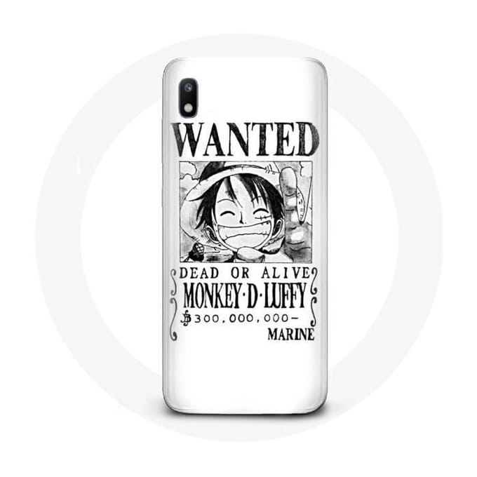 Coque - One Piece - Samsung Galaxy A10 - Souple - Manga - Blanche blanc