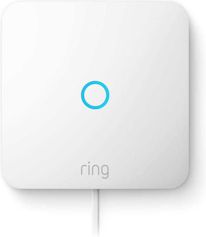 Ring Intercom - slimme deuropener voor intercomsystemen - batterij - wit
