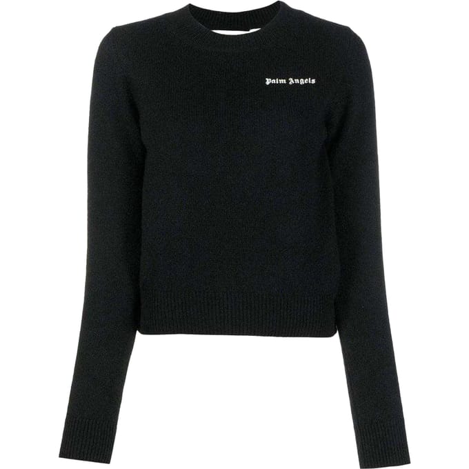 Palm Angels Dames/Dames Klassiek Logo Sweatshirt (Zwart)