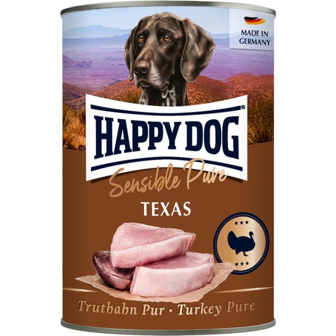 Happy Dog - Sensible Pure 6x400g - Kalkoen