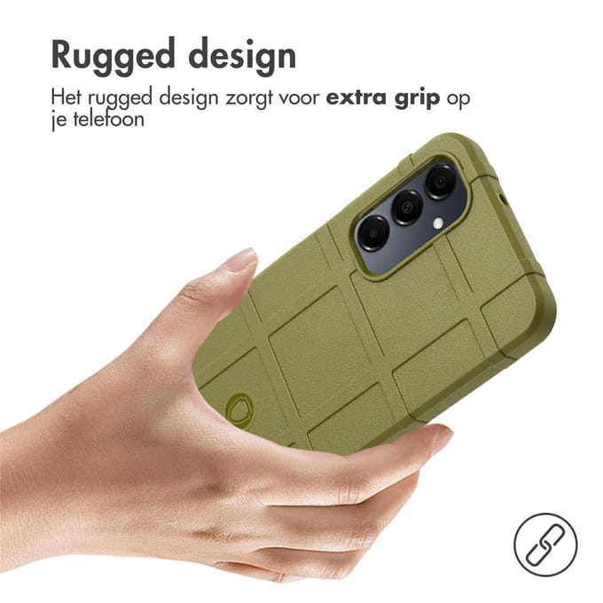imoshion Rugged Shield Backcover voor de Samsung Galaxy A16 - Donkergroen