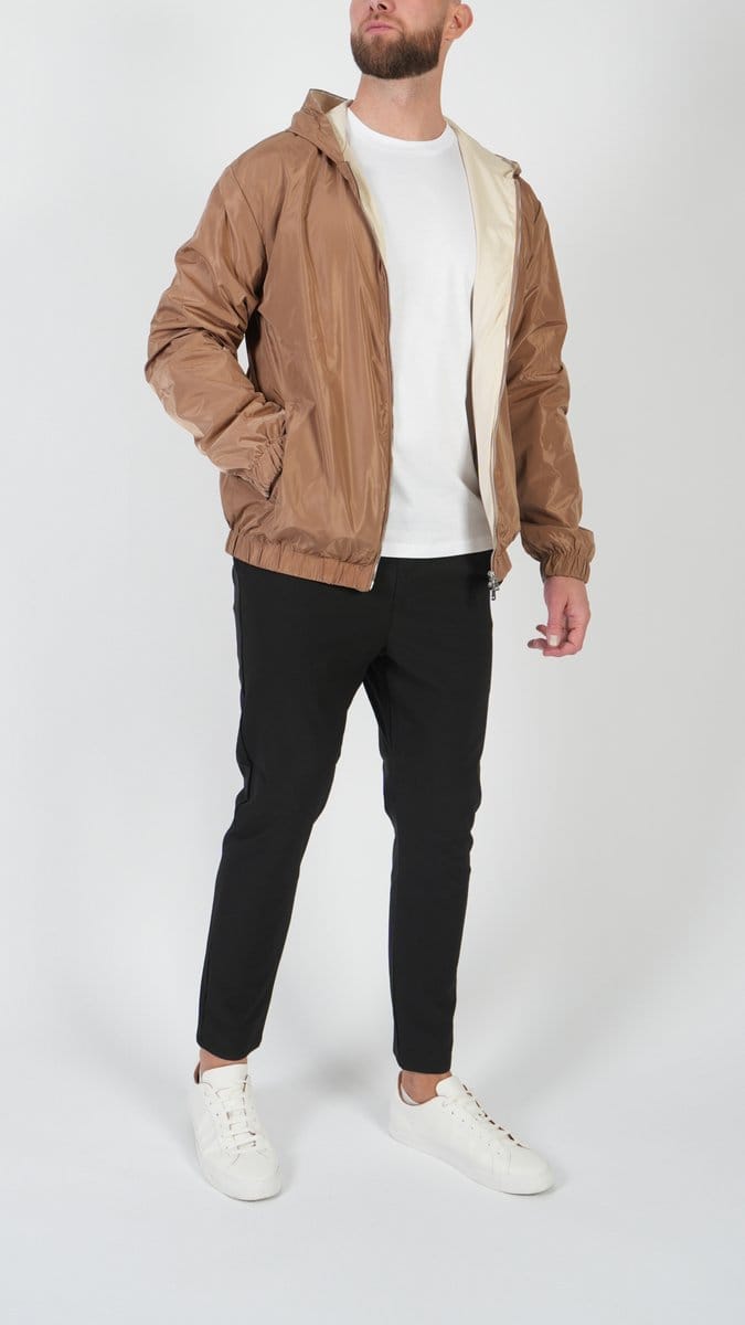 BASKO - JAS MET CAPUCHON - TAUPE - MAAT XXL