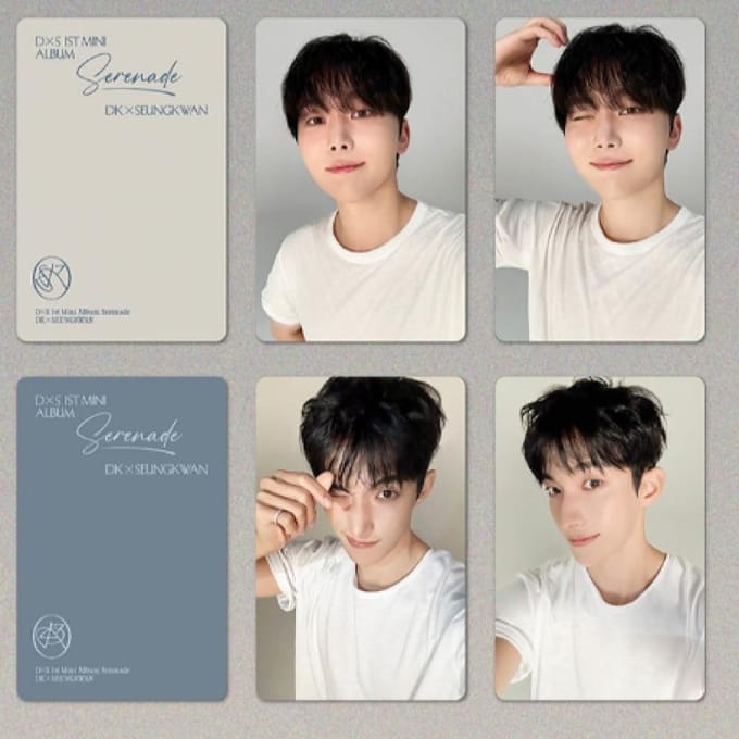 DOKYEOM X SEUNGKWAN (ZEVENTIEN) – 1e Mini-album 'soyagok' COMPACT Ver. 1pcs white