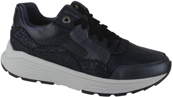 Xsensible Golden Gate Lady Sneakers - Leer - Dames - Blauw - Maat 42