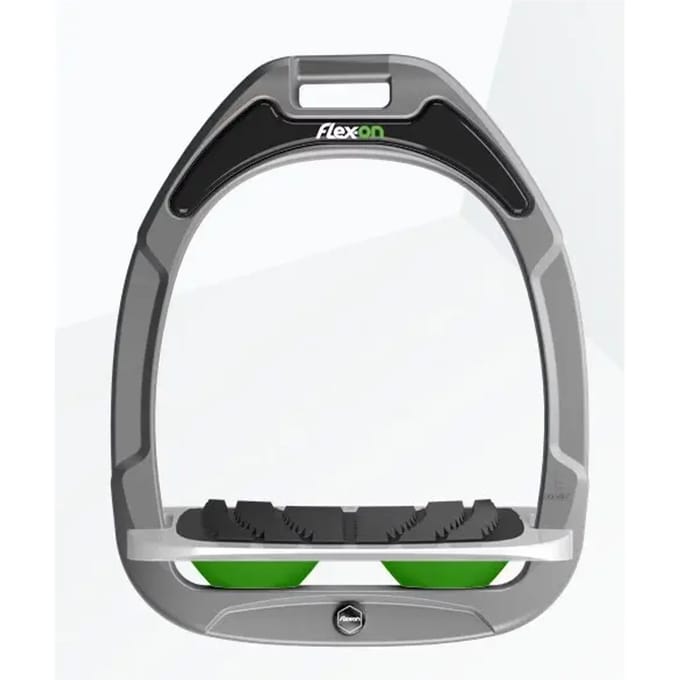 Verstelbare Grip Aluminium/Grijs/Groen Flex-On Green Composite