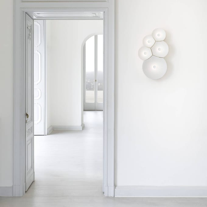 Luceplan Bulbullia LED wandlamp 5-lamps