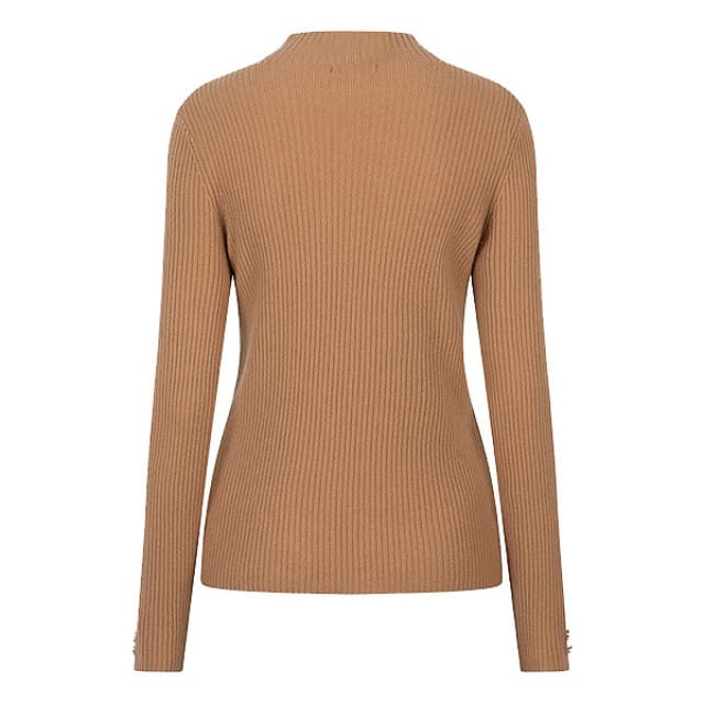EsQualo Sweater Col A-sym Buttons Brandy Taglia: XXL | Maglioni a maglia Outlet | Donna