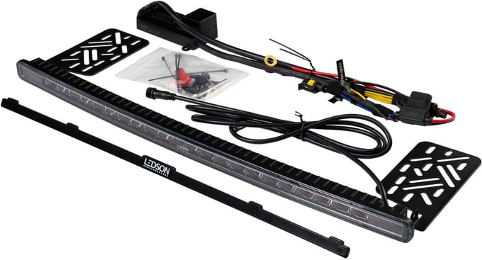 LED bar - Ledson - Blade - 20.5 - 52cm - Smoke - curved - Driving