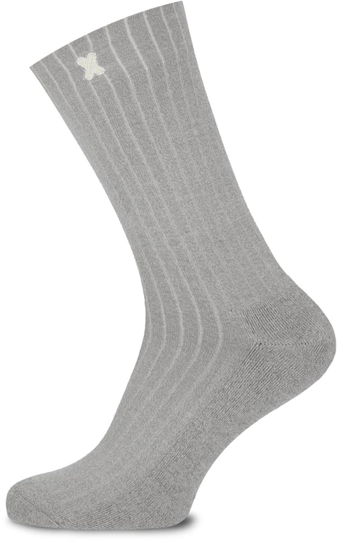 XPOOOS - Essential Den Bosch Unisex Bamboe Sokken - Badstof zool - 1-Pack- Maat 39/42 - Licht Grijs