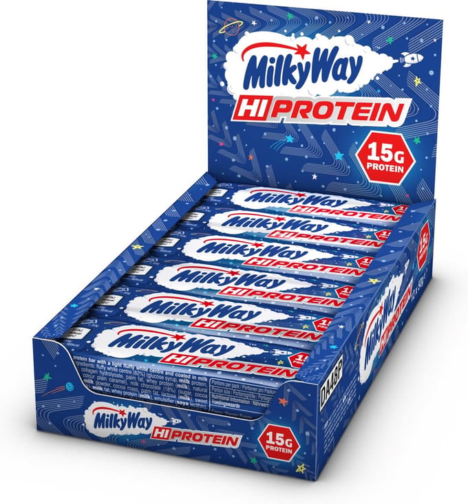 MilkyWay High Protein Bar - 12 repen - Milk Chocolate
