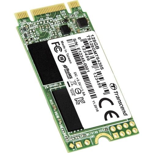 Transcend TS128GMTS430S – SATA M.2 SSD 2242 harde schijf – 128 GB M.2 SATA 6 Gb/s