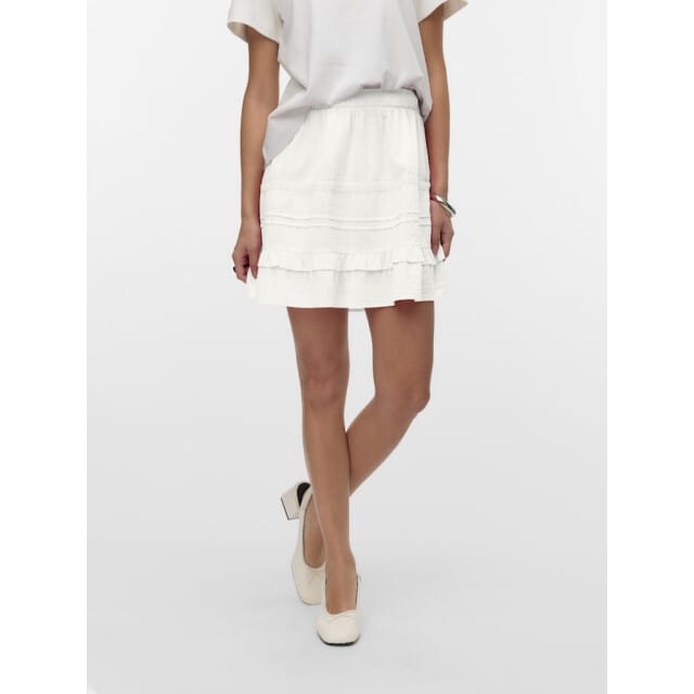 VERO MODA - VMPRETTY SHORT SKIRT WVN GA NOOS - Dames - Rokken