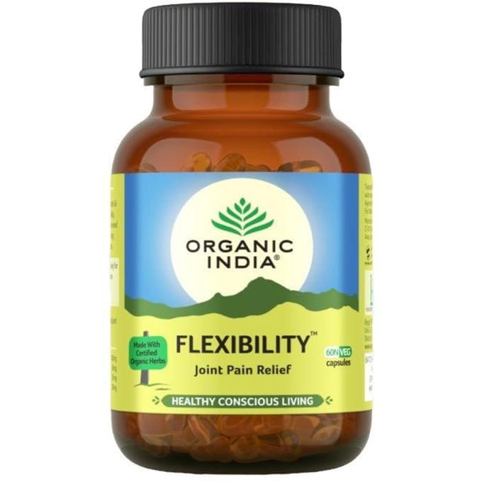Souplesse (60 gélules, 325 mg), Flexibilité, Organic India brown