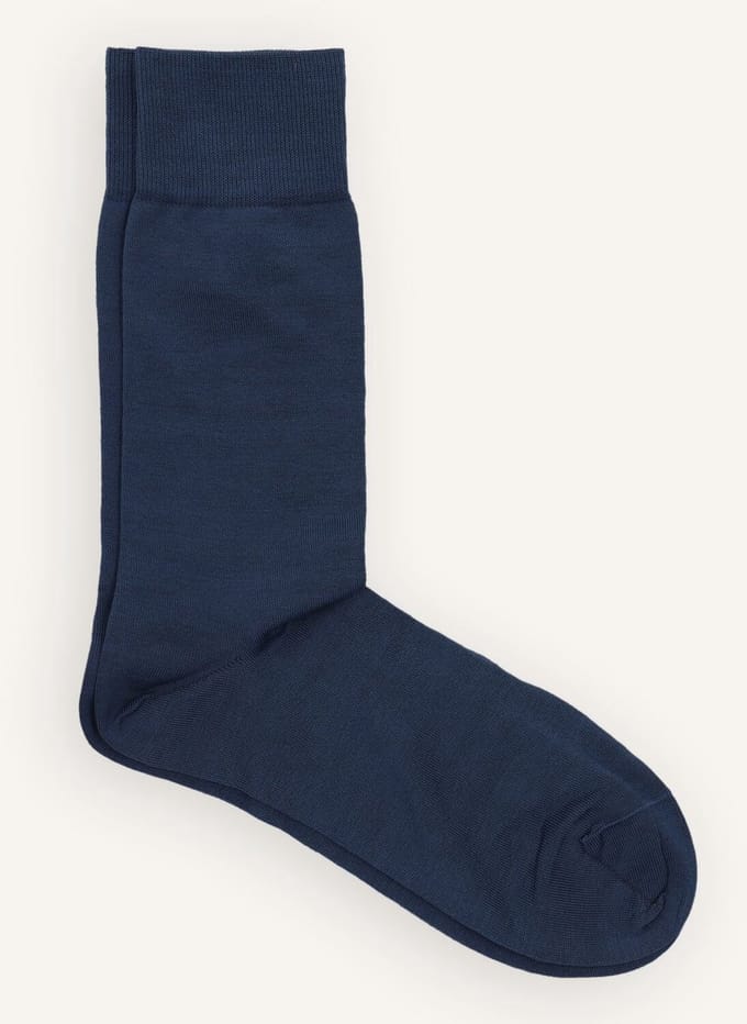 CARLO LANZA 100 Classico Sokken Heren - Donkerblauw - Maat 44,47