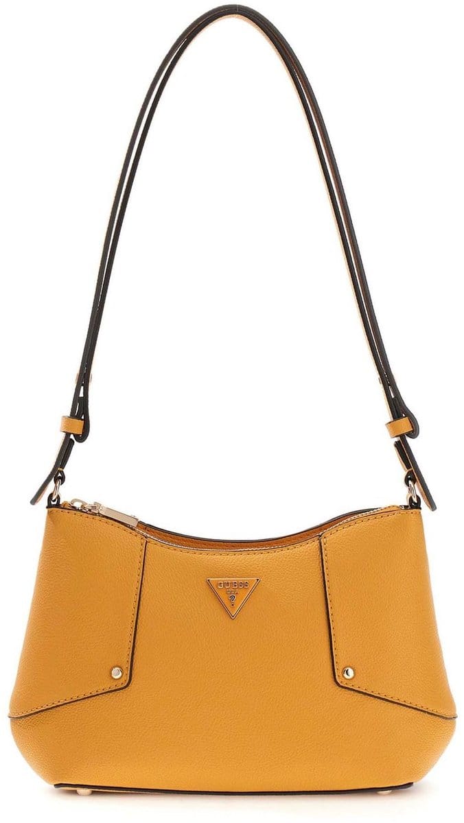 GUESS schoudertas Darcy Convertible Shoulder Bag Amber oranje