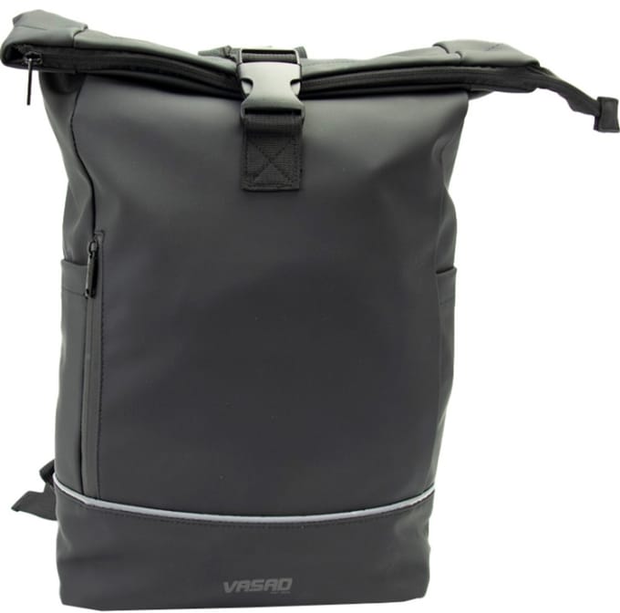 Vasad - Style Bicycle Backpack - Zwart - RPET