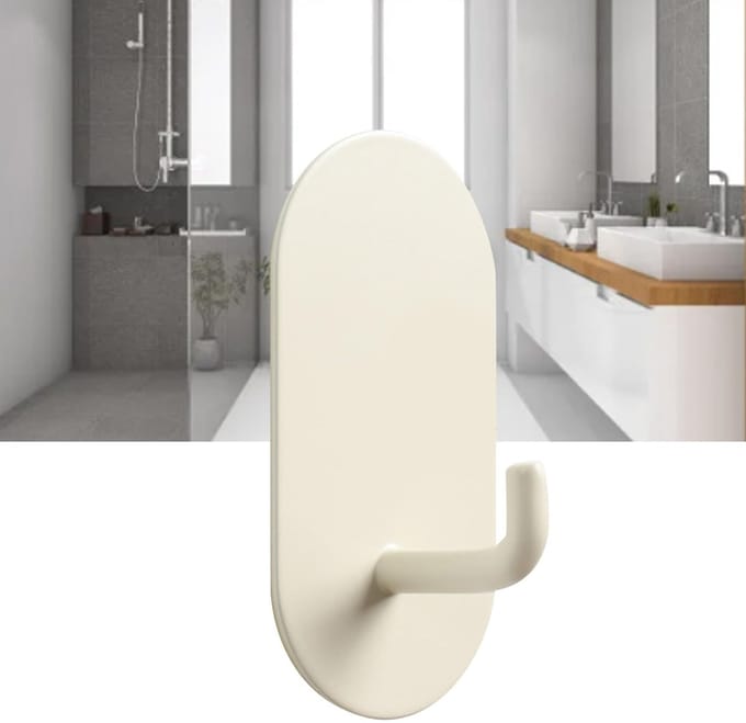 Dailygoods- Deurhaak Waterdicht - Achter Deurhaak - Sterke Lijm