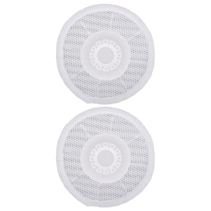 Tampons de rechange pour serpillière Tampon de récurage de rechange en microfibre Recharges de nettoyage réutilisables Adaptés à la serpillière Shark Rayures grises type 1 white